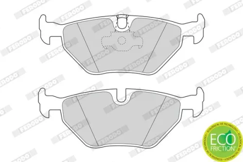 FERODO Brake Pad Set, disc brake (FDB1075)