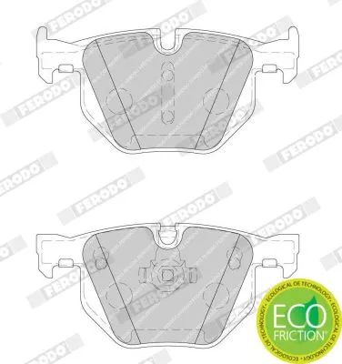 FERODO Brake Pad Set, disc brake (FDB1748)