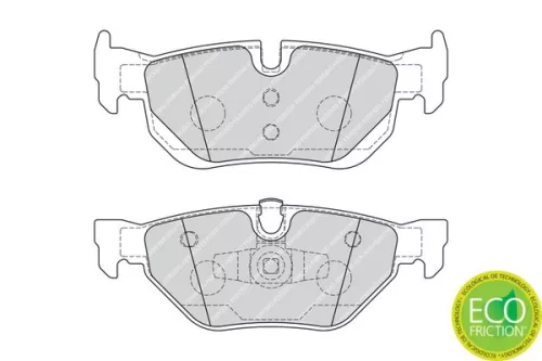 FERODO Brake Pad Set, disc brake (FDB1807)