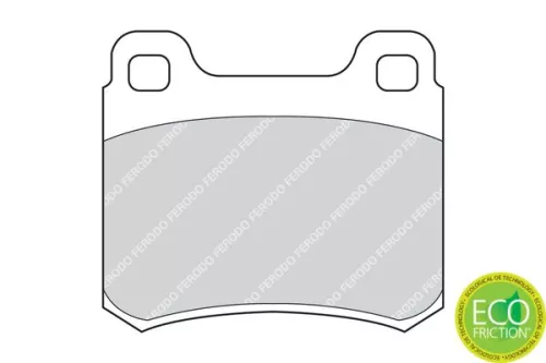 FERODO Brake Pad Set, disc brake (FDB328)