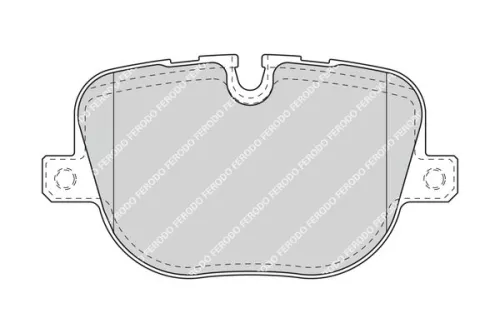 FERODO Brake Pad Set, disc brake (FDB4106)