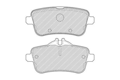 FERODO Brake Pad Set, disc brake (FDB4169)