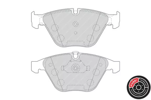 FERODO Brake Pad Set, disc brake (FDB4191)