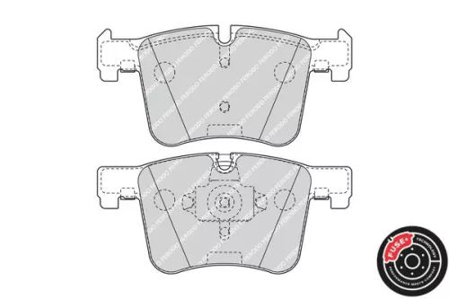 FERODO Brake Pad Set, disc brake (FDB4394)