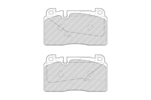 FERODO Brake Pad Set, disc brake (FDB4908)