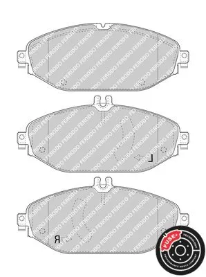 FERODO Brake Pad Set, disc brake (FDB4921)