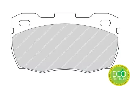 FERODO Brake Pad Set, disc brake (FDB871)
