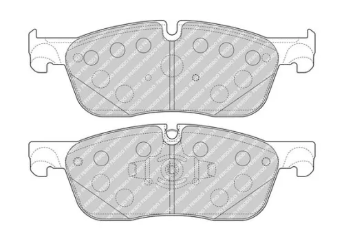 FERODO Brake Pad Set, disc brake (FDB4926)