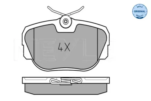 MEYLE Brake Pad Set, disc brake (0252117317)