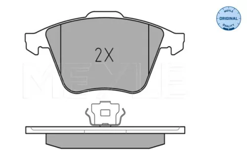 MEYLE Brake Pad Set, disc brake (0252380120/W)