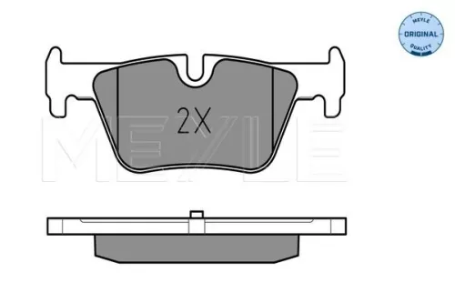 MEYLE Brake Pad Set, disc brake (0252530717)