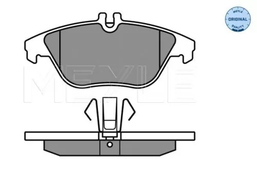 MEYLE Brake Pad Set, disc brake (0252425317)