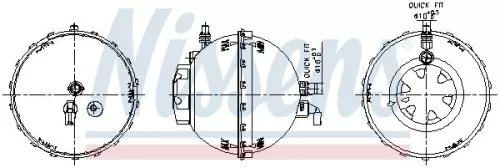 NISSENS Expansion Tank, coolant (996272)