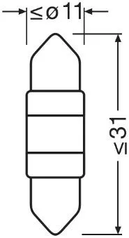 OSRAM Bulb (6438DWP-01B)