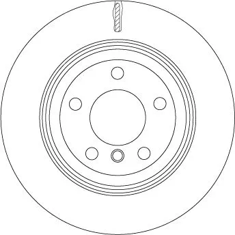 TRW Brake Disc (DF4854S)