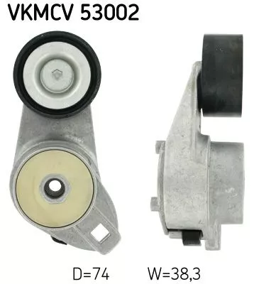 Belt Tensioner, V-ribbed belt