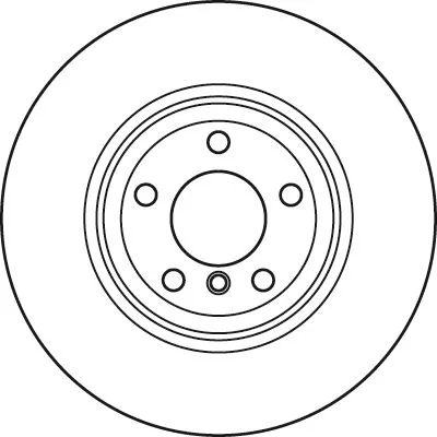 TRW Brake Disc (DF6070S)