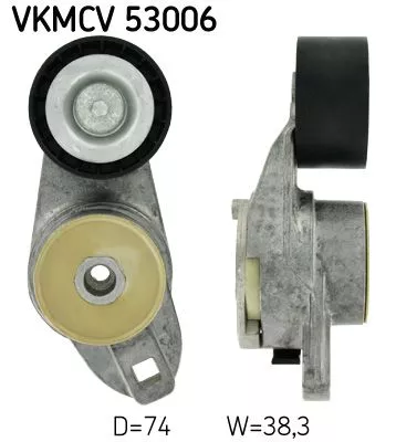 Belt Tensioner, V-ribbed belt