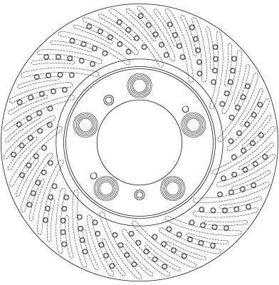 TRW Brake Disc (DF6213S)