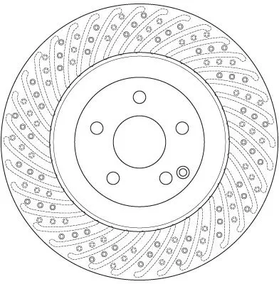 TRW Brake Disc (DF6242S)