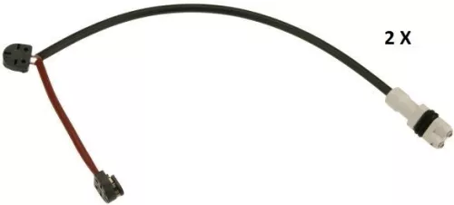 Warning Contact, brake pad wear