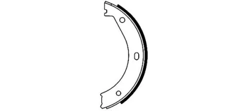 Brake Shoe Set, parking brake