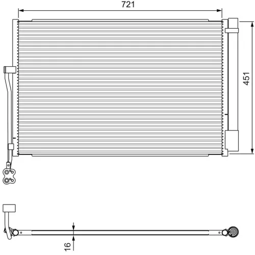 Condenser, air conditioning