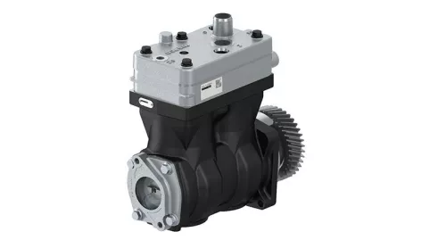 Compressor, compressed-air system