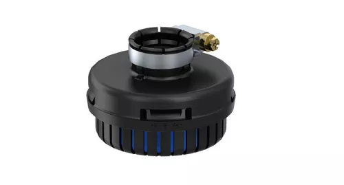 Silencer, compressed-air system