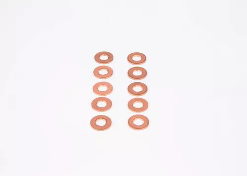 BOSCH 10x Seal Ring, injector shaft (F00VC17503)