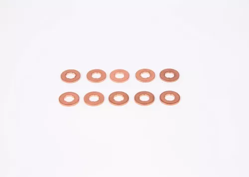 BOSCH 10x Seal Ring, injector shaft (F00VC17503)