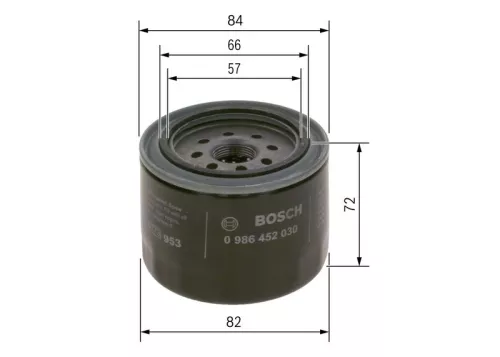BOSCH Oil Filter (0986452019)