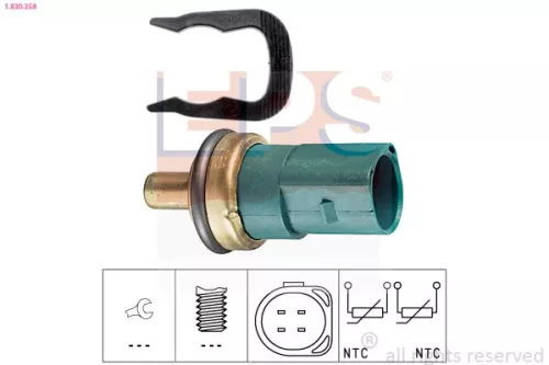 Sensor, coolant temperature