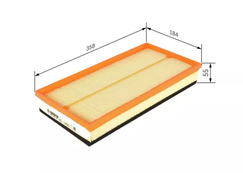 BOSCH Air Filter (1457433081)