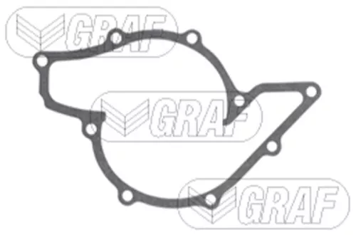 GRAF Water Pump, engine cooling (PA618A)