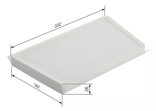 BOSCH Filter, cabin air (1987432070)