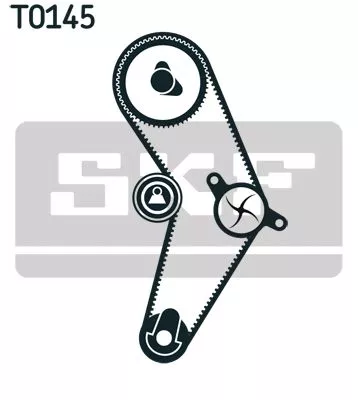 SKF Timing Belt Kit (VKMA02204)