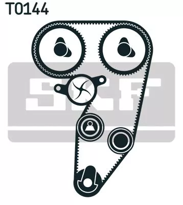 SKF Water Pump & Timing Belt Kit (VKMC02181)