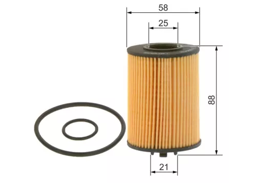 BOSCH Oil Filter (1457429306)
