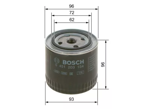 BOSCH Oil Filter (0451203154)
