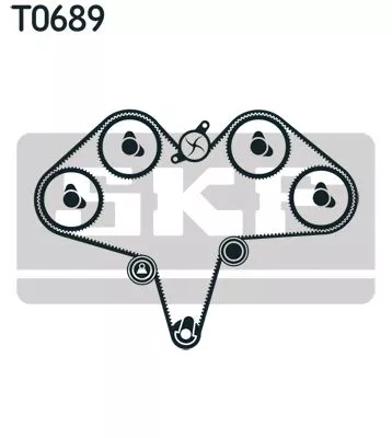 SKF Timing Belt Kit (VKMA95000)
