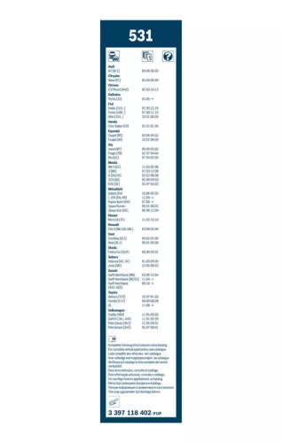 BOSCH Wiper Blade (3397118402)