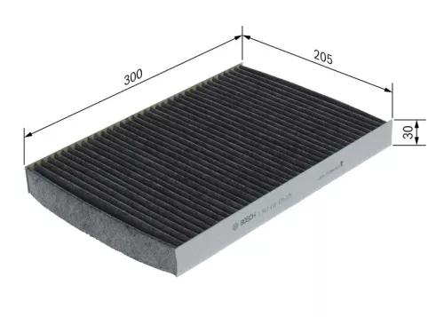 BOSCH Filter, cabin air (1987432371)