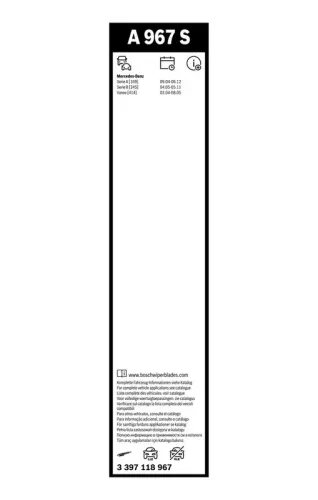 BOSCH Wiper Blade (3397118967)