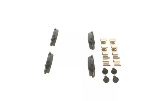BOSCH Brake Pad Set, disc brake (0986494030)