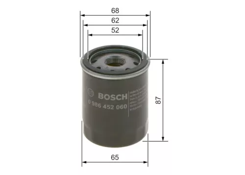 BOSCH Oil Filter (0986452060)