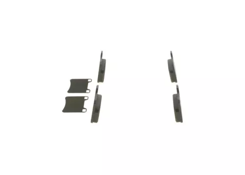 BOSCH Brake Pad Set, disc brake (0986424411)