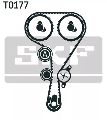 SKF Timing Belt Kit (VKMA06104)