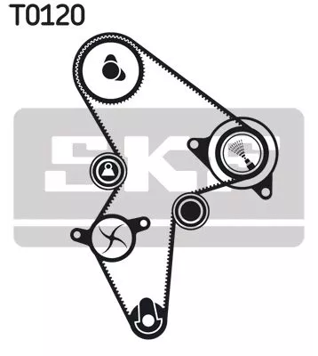 SKF Timing Belt Kit (VKMA03121)