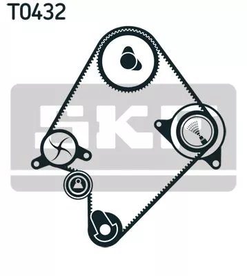 SKF Timing Belt Kit (VKMA94009)